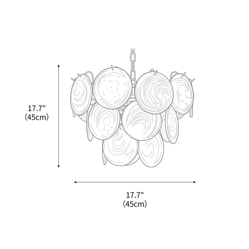Camisa Disc Chandelier