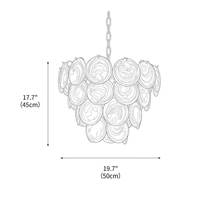 Camisa Disc Chandelier