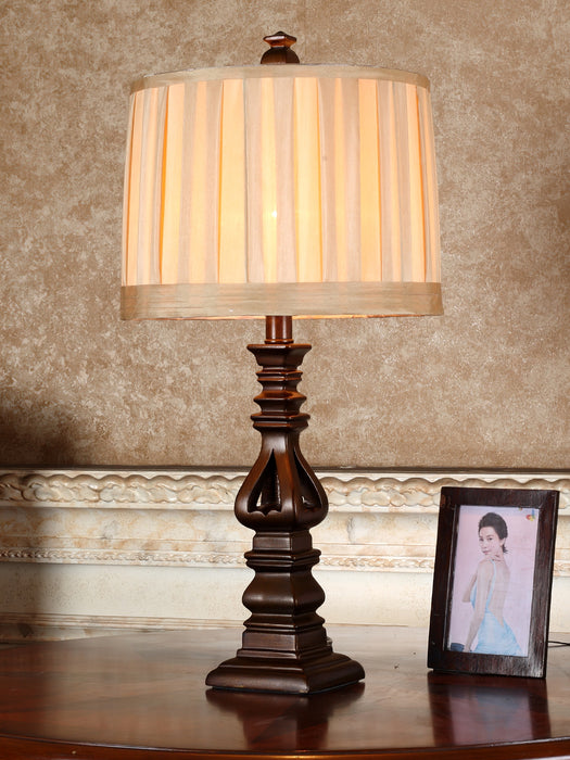 Lampe de table vintage traditionnelle Canora