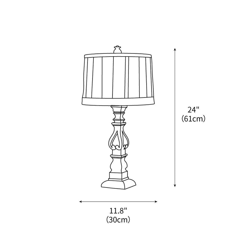 Canora Traditional Vintage Table Lamp
