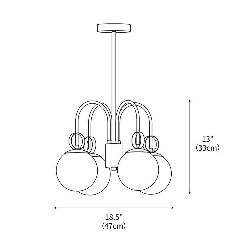 Carisa Collection Chandelier
