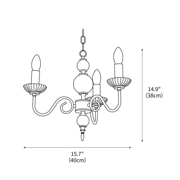 Carlita Chandelier – detail 3