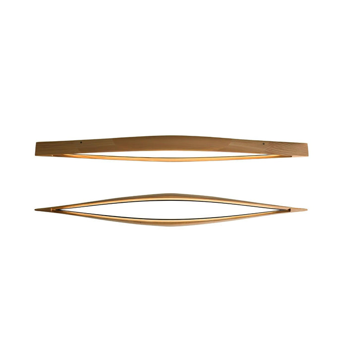 Horizon Linear Wood Ceiling Lamp 58.3"