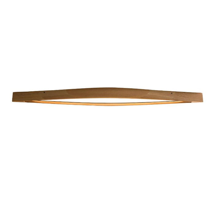 Horizon Linear Wood Ceiling Lamp 58.3"