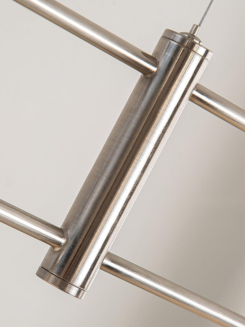 Ceramic Ribbed Pendnat Light