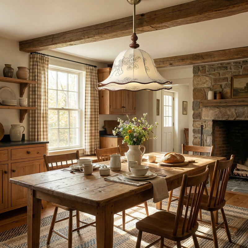 Charleston Floral Pendant Lamp