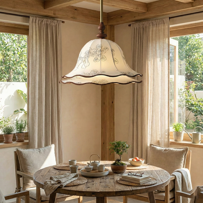 Charleston Floral Pendant Lamp