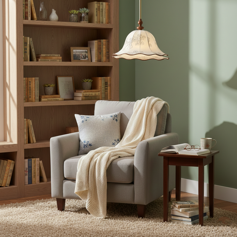 Charleston Floral Pendant Lamp