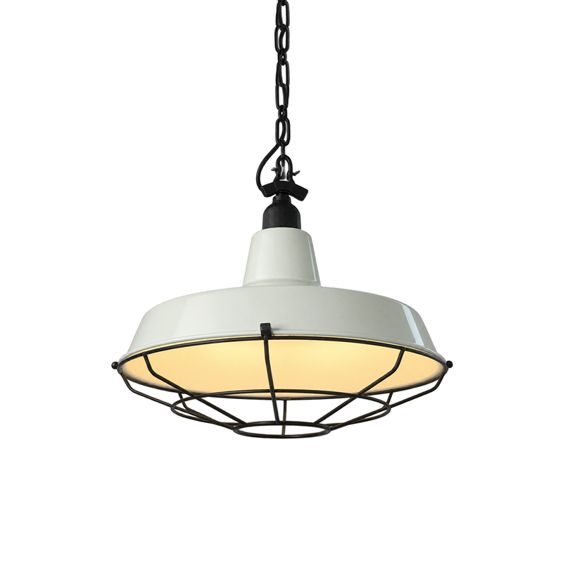Lowery Enamel Caged Pendant