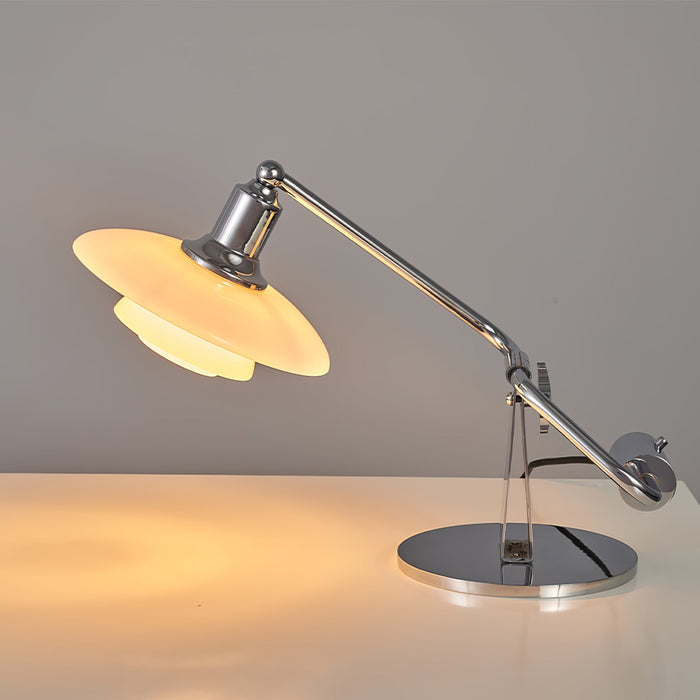Chrome Piano Table Lamp 7.9"