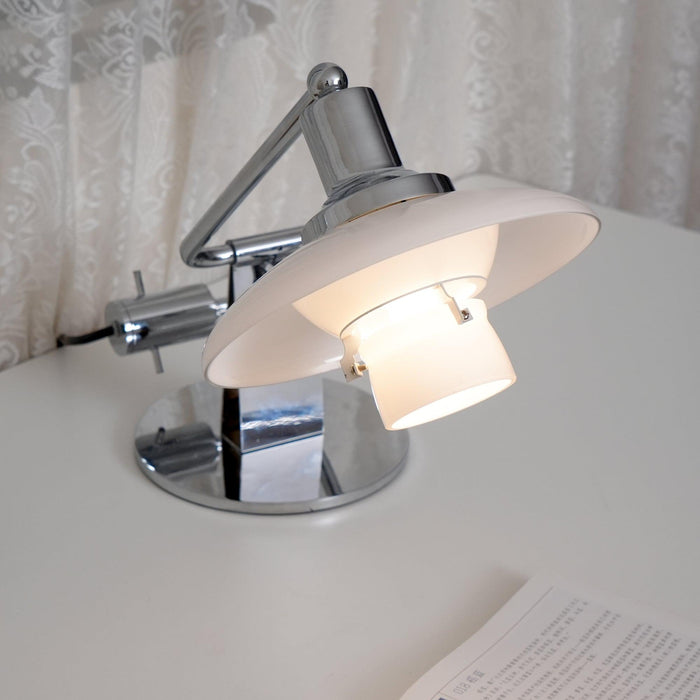 Chrome Piano Table Lamp 7.9"