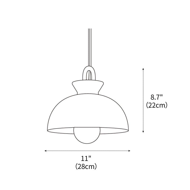 Coil Ceiling Pendant Light – detail 3