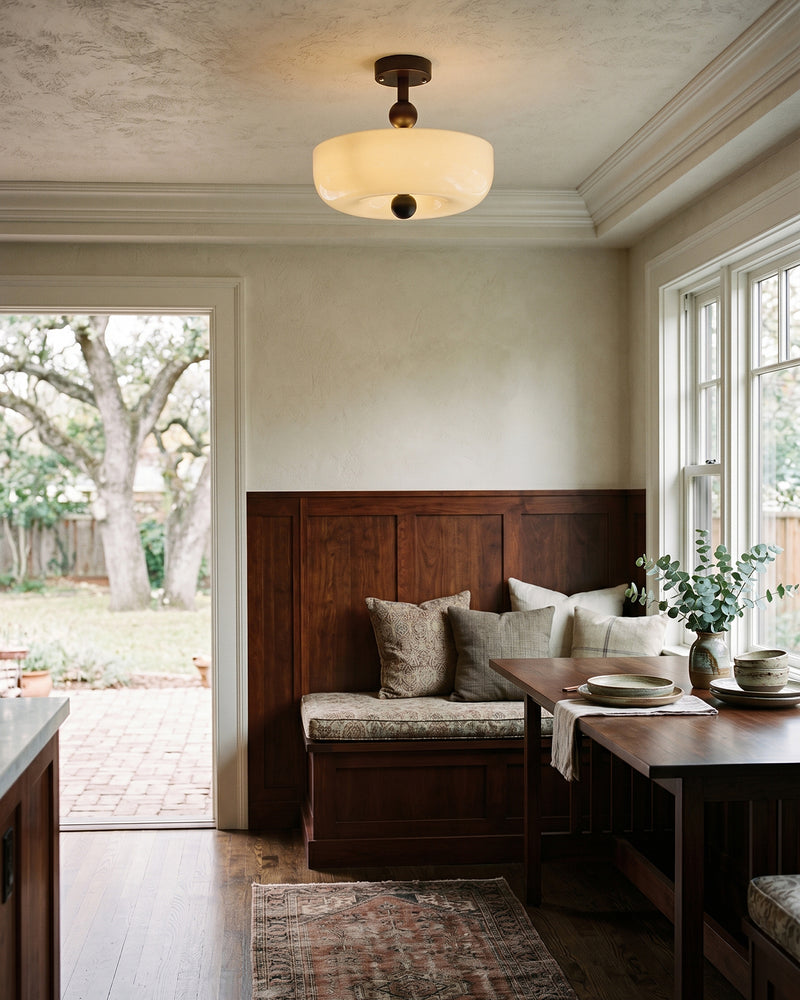 Colette Glass Flush Mount