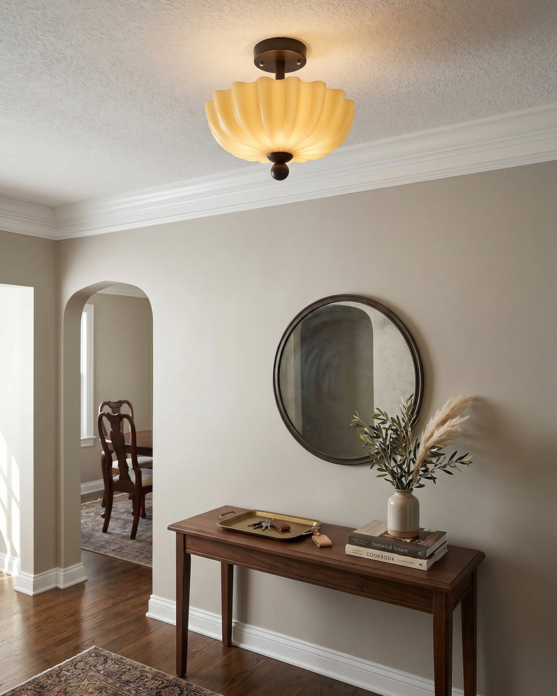 Colette Glass Flush Mount