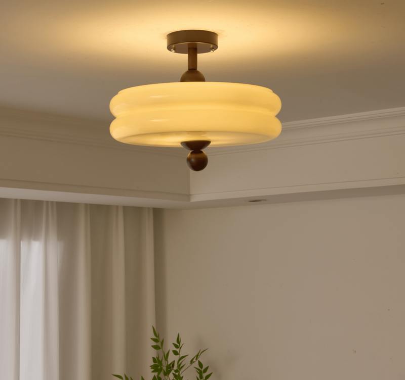 Colette Glass Flush Mount