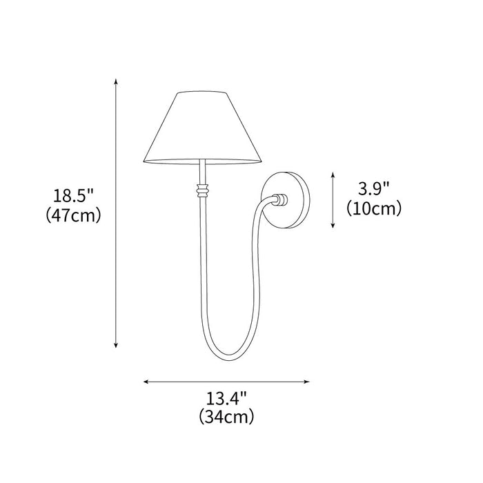 Collins Wall Light 13.4"