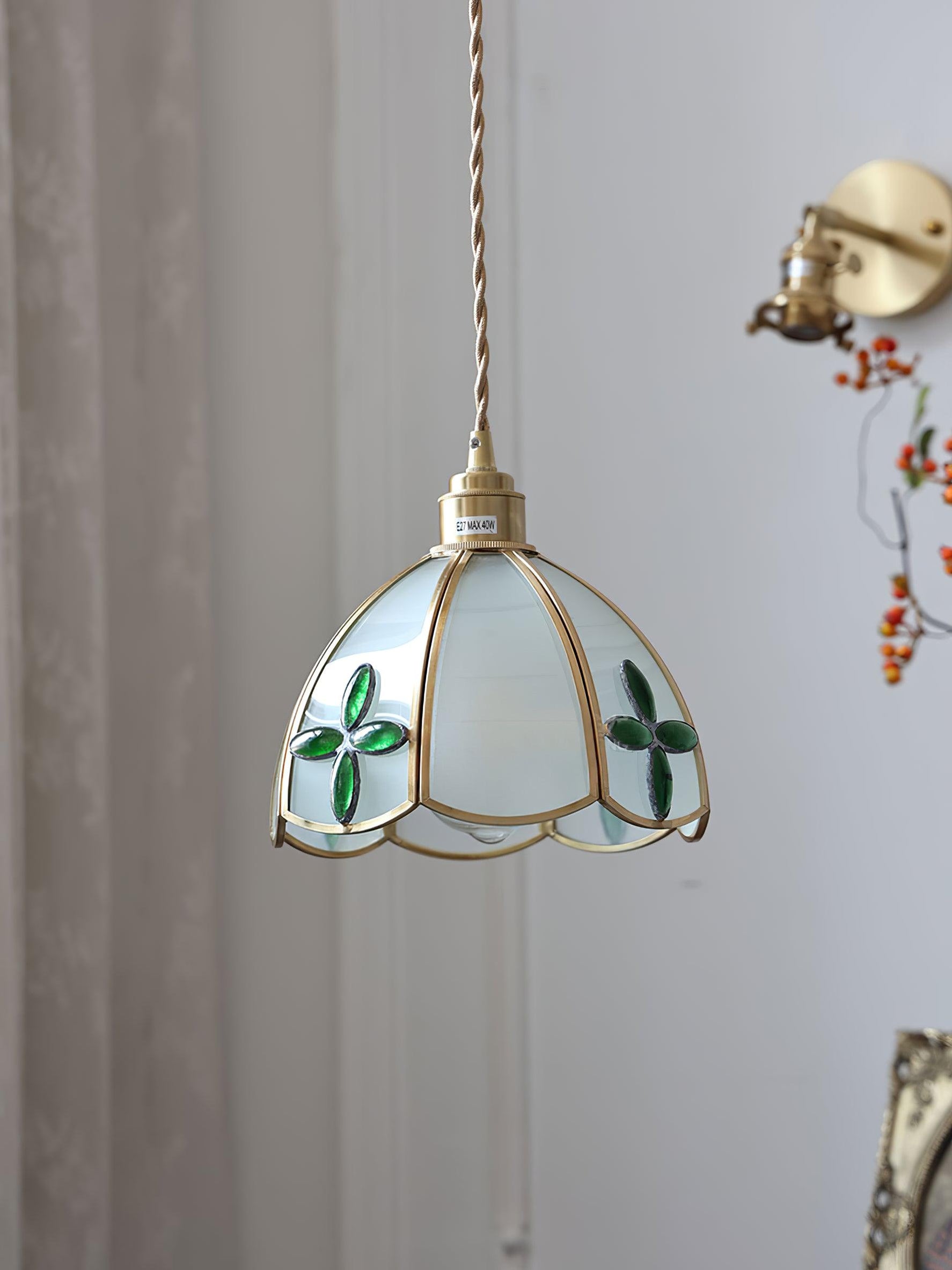 Stained Glass Pendant Lamp