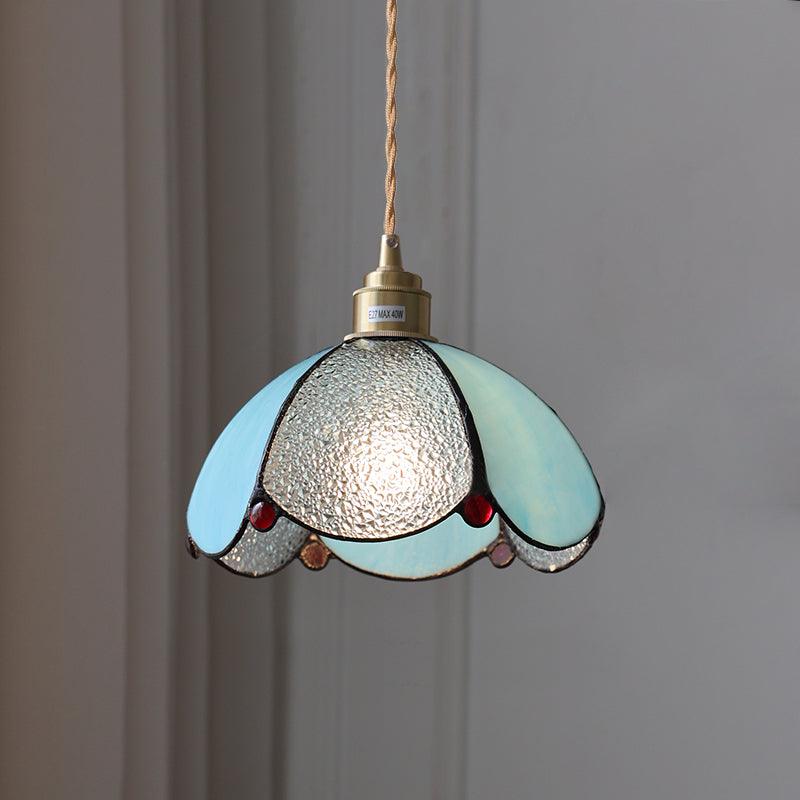 Colorful Stained Glass Pendant Light