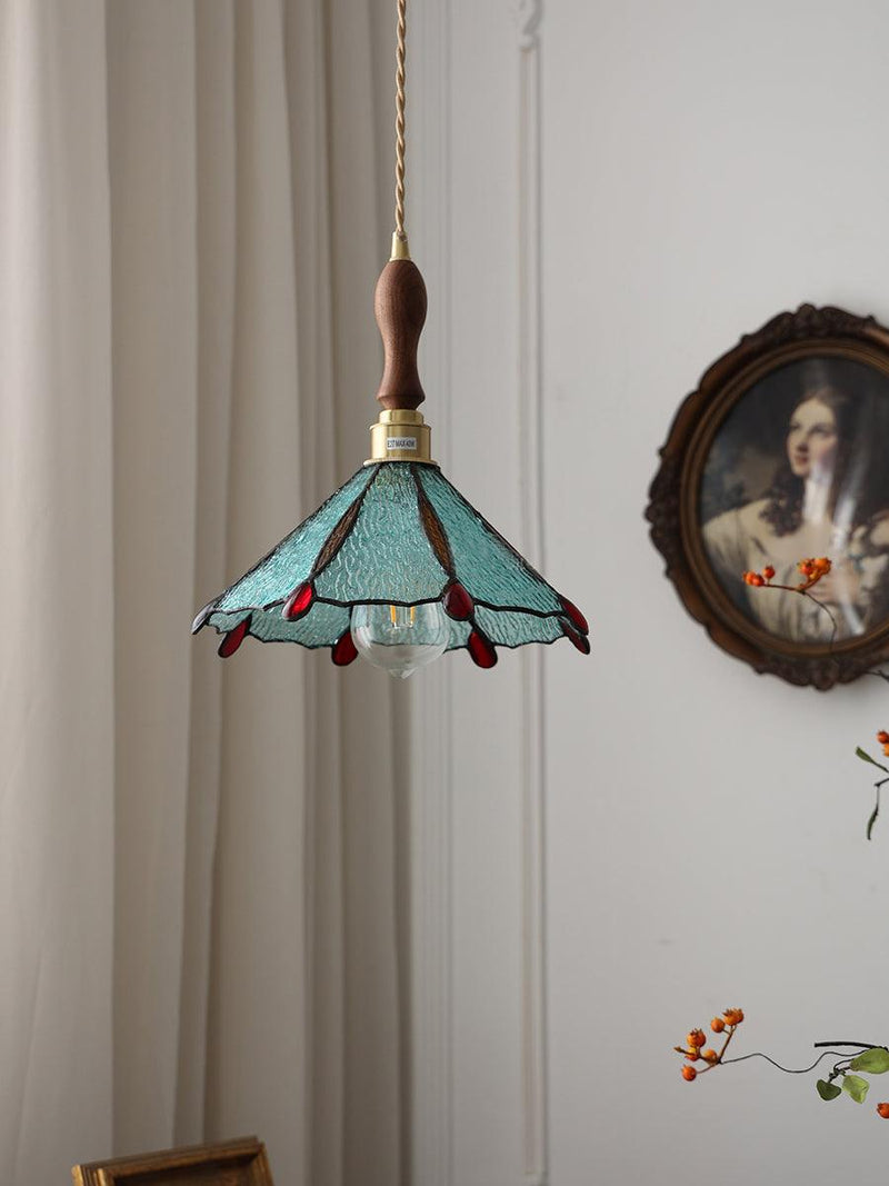 Colorful Stained Glass Pendant Light