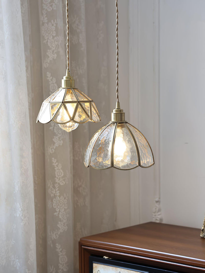 Colorful Stained Glass Pendant Light