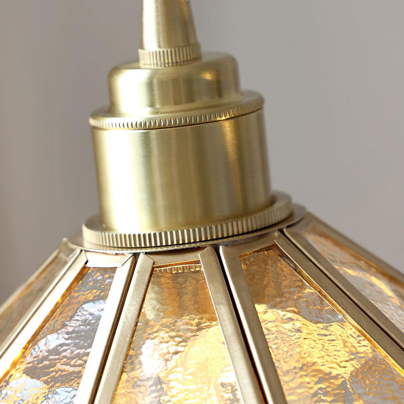 Colorful Stained Glass Pendant Light