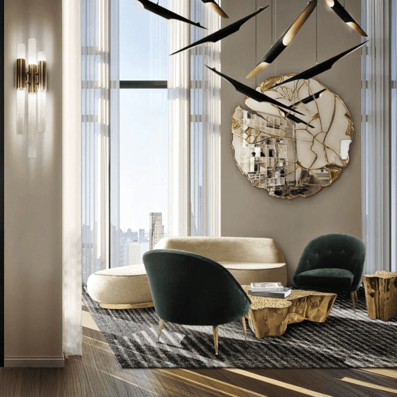 Coltrane Pipe Pendant Light 23.6"