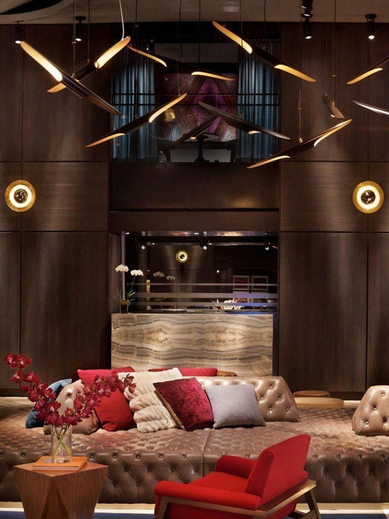 Coltrane Pipe Pendant Light 23.6"