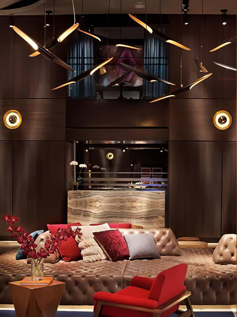 Coltrane Pipe Pendant Light 23.6"