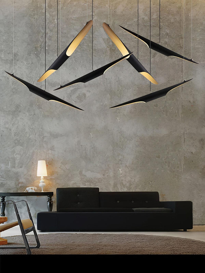 Coltrane Pipe Pendant Light 23.6"