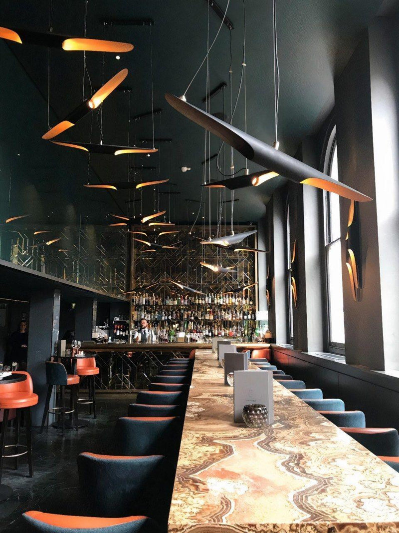 Coltrane Pipe Pendant Light 23.6"