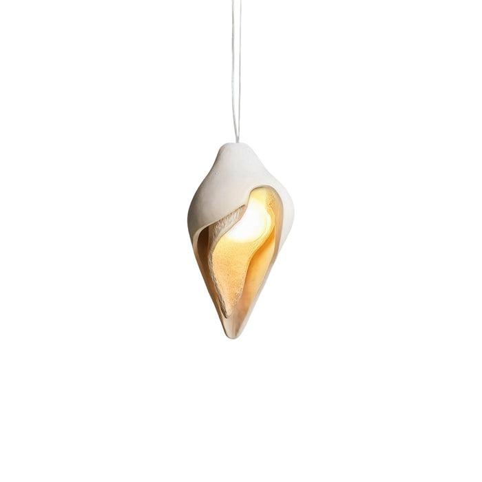 Conch Resin Pendant Lamp 9.8″