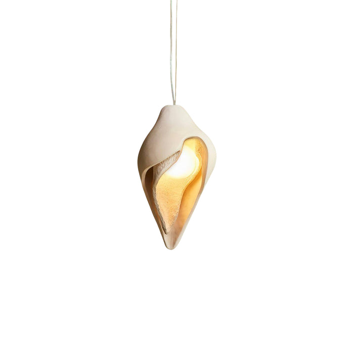 Conch Resin Pendant Lamp 9.8″