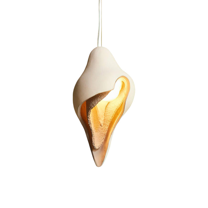 Conch Resin Pendant Lamp 9.8″