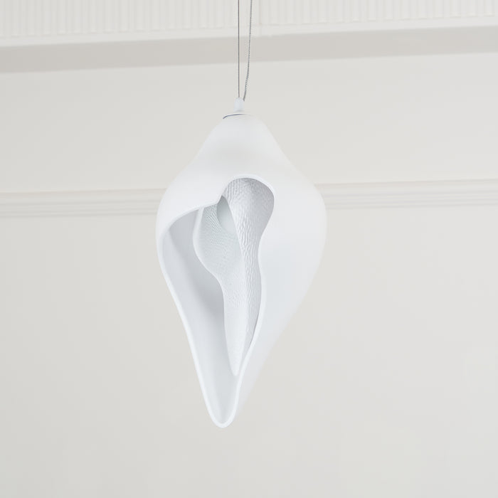 Conch Resin Pendant Lamp 9.8″