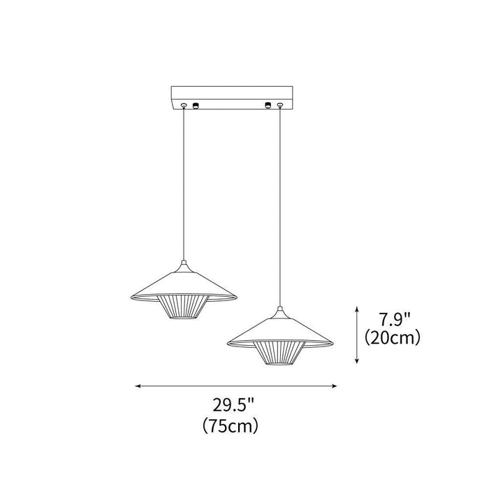 Conical Abu Pendant Lamp