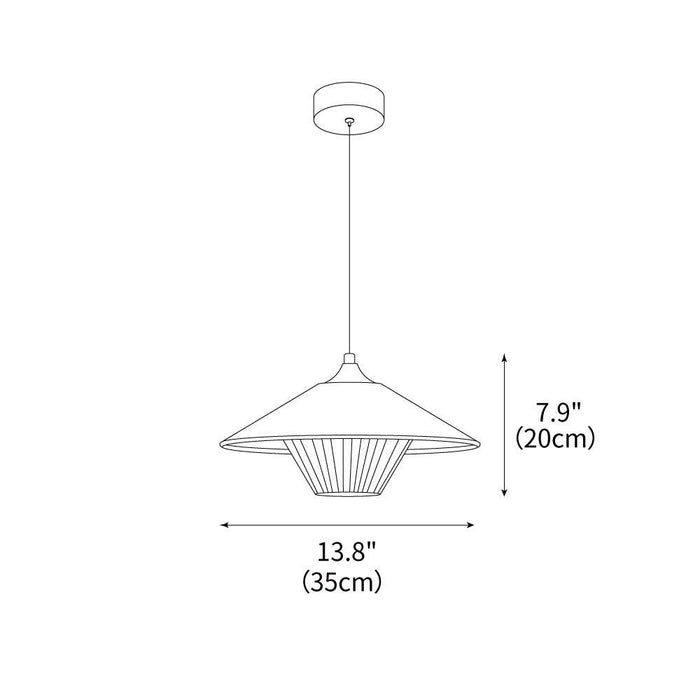 Conical Abu Pendant Lamp