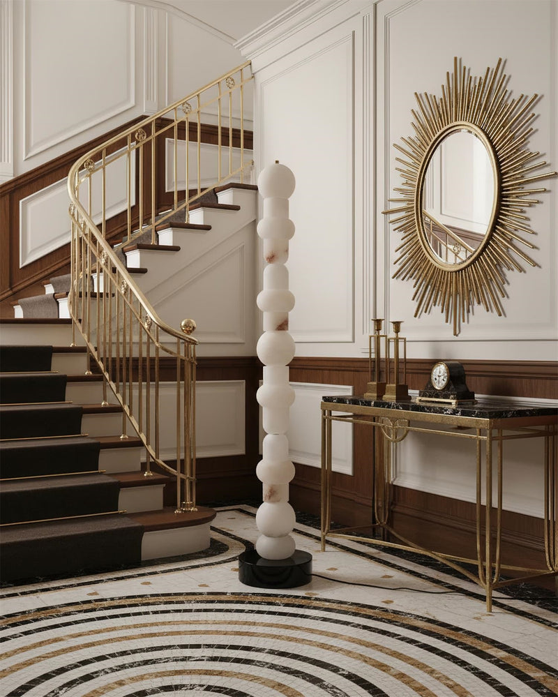 Constantin Alabaster Floor Lamp