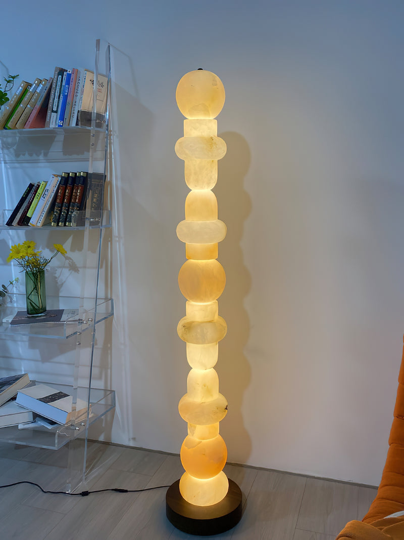 Constantin Alabaster Floor Lamp