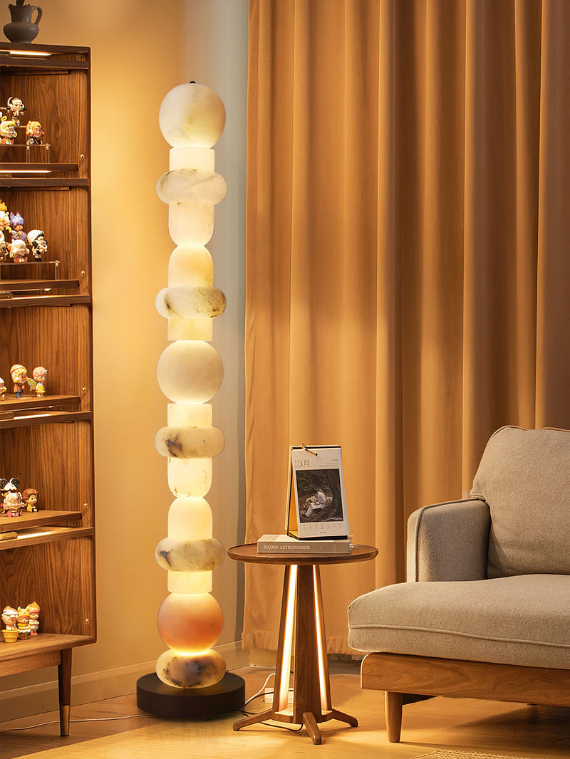 Constantin Alabaster Floor Lamp