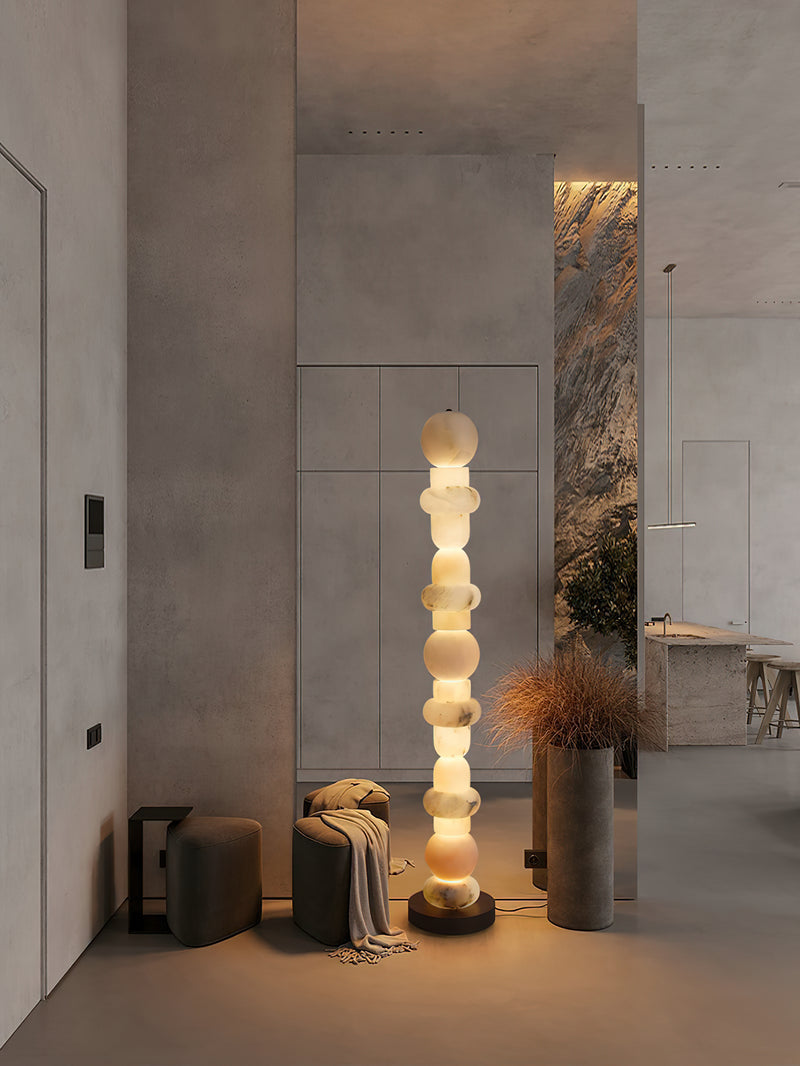 Constantin Alabaster Floor Lamp