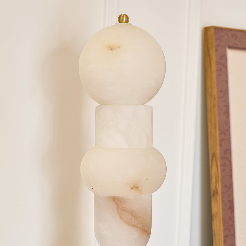 Constantin Alabaster Floor Lamp