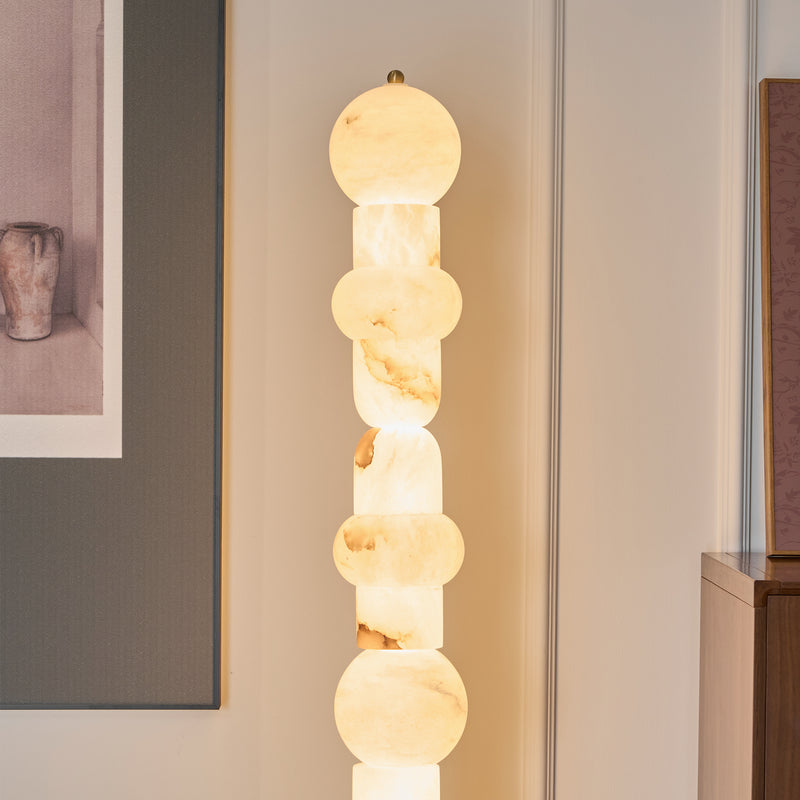 Constantin Alabaster Floor Lamp