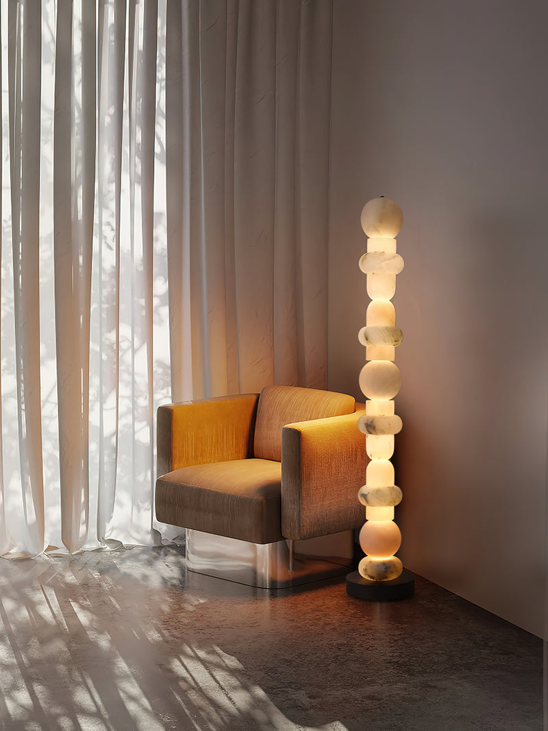 Constantin Alabaster Floor Lamp