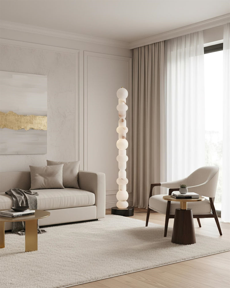 Constantin Alabaster Floor Lamp