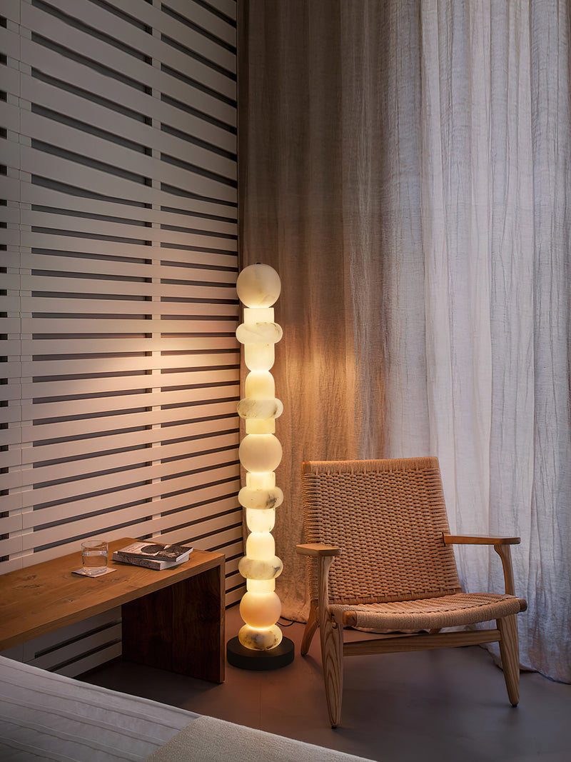 Constantin Alabaster Floor Lamp