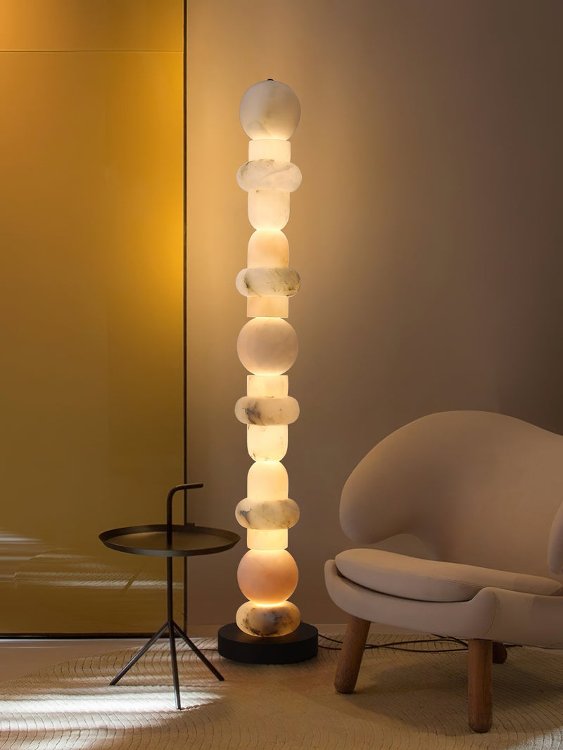 Constantin Alabaster Floor Lamp