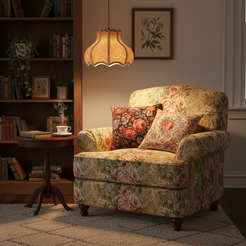 Cotton And Linen Shade Pendant Lamp 11.8"