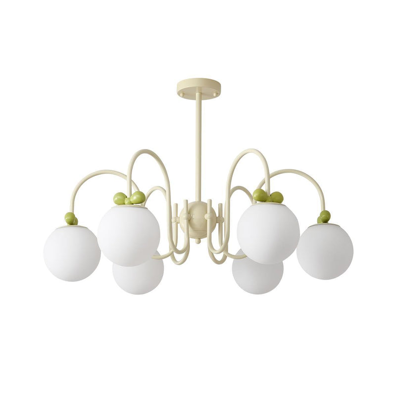 Cream Cherry Chandelier