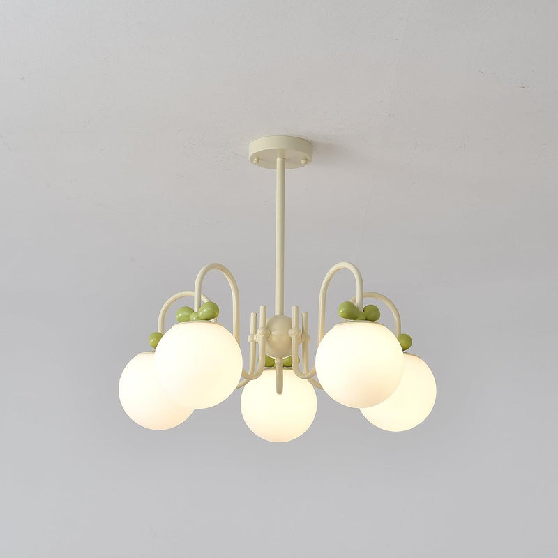 Cream Cherry Chandelier