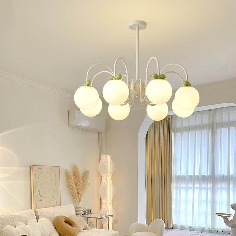 Cream Cherry Chandelier